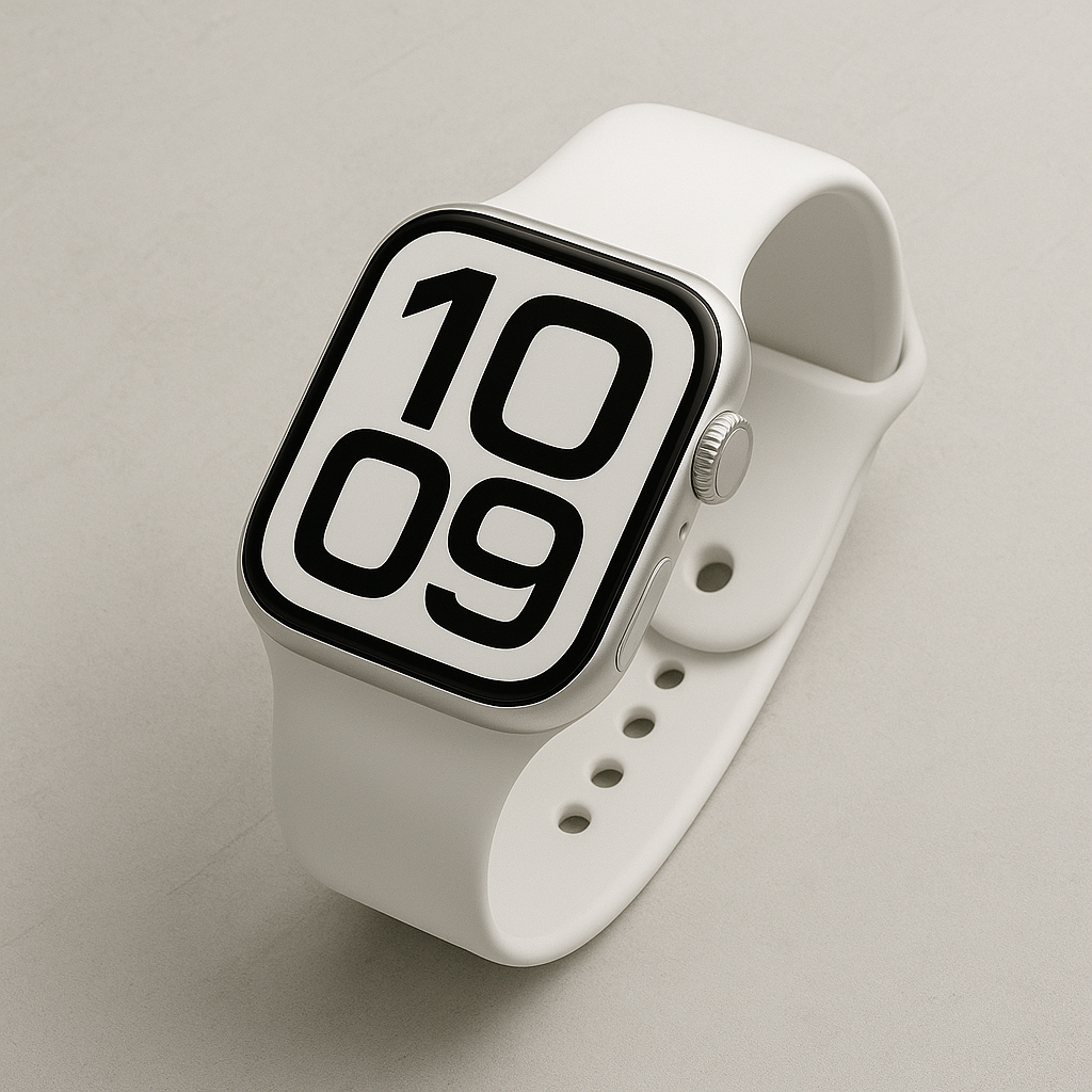 Apple Watch Series 10 with apple logo